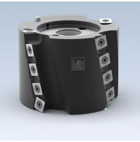 HeliCut cutterhead for copy shaping, grooving and rebating