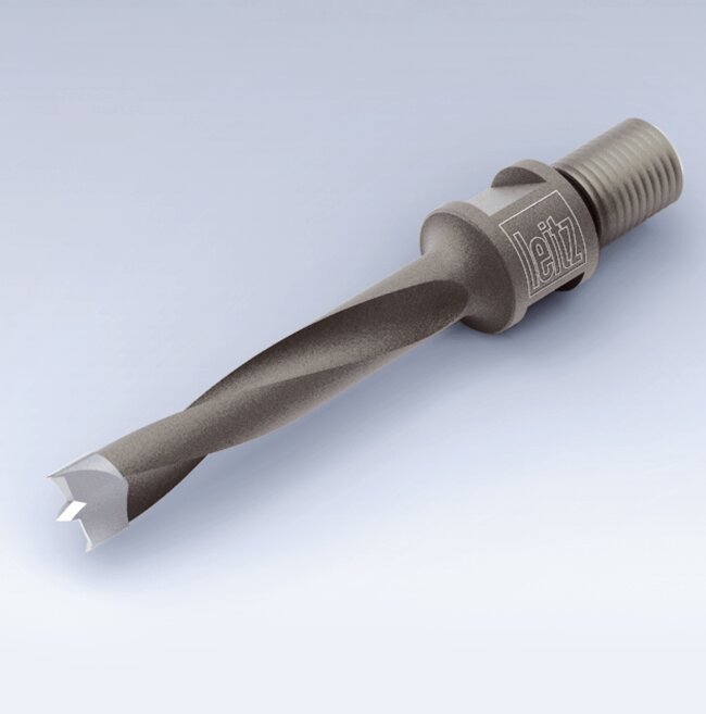 Dowel drill with threaded shank M10, Z 2 / V 2