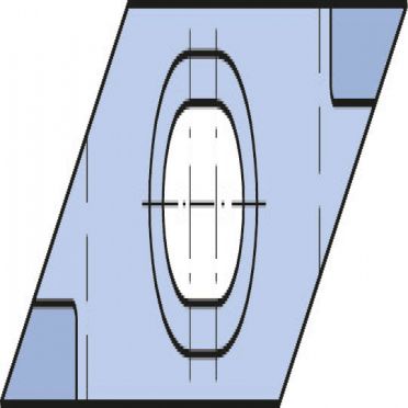 Wendemesser Rhomboid