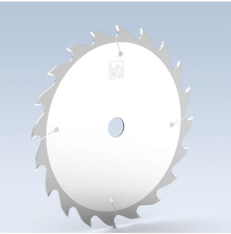 Circular sawblade for lamella cut - shoulder and square cut